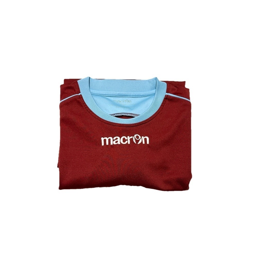 Macron Vesta Soccer Jersey Sz XL Maroon Cardinal Columbia Blue Training Top 2016 - Picture 10 of 10